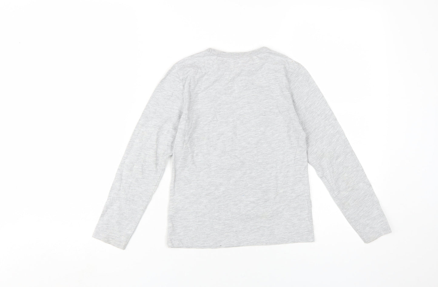 LEGO Boys Grey Superman Long Sleeve T-Shirt 6-7 Years