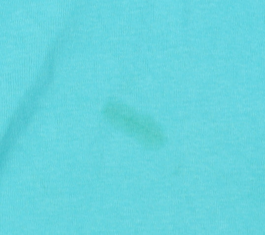 Maine New England Women's Blue Henley T-Shirt Size 14