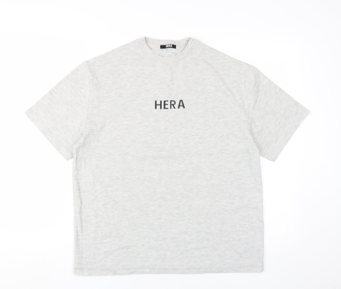 HERA Men's Grey XS T-Shirt, Short Sleeve, Crew Neck