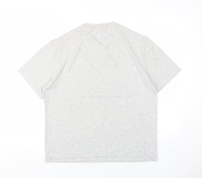 HERA Men's Grey XS T-Shirt, Short Sleeve, Crew Neck