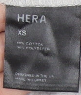 HERA Men's Grey XS T-Shirt, Short Sleeve, Crew Neck