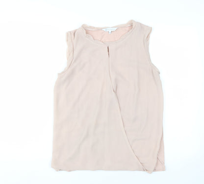 Womens UK Size 14 RJR John Rocha Ivory Wrap Tank