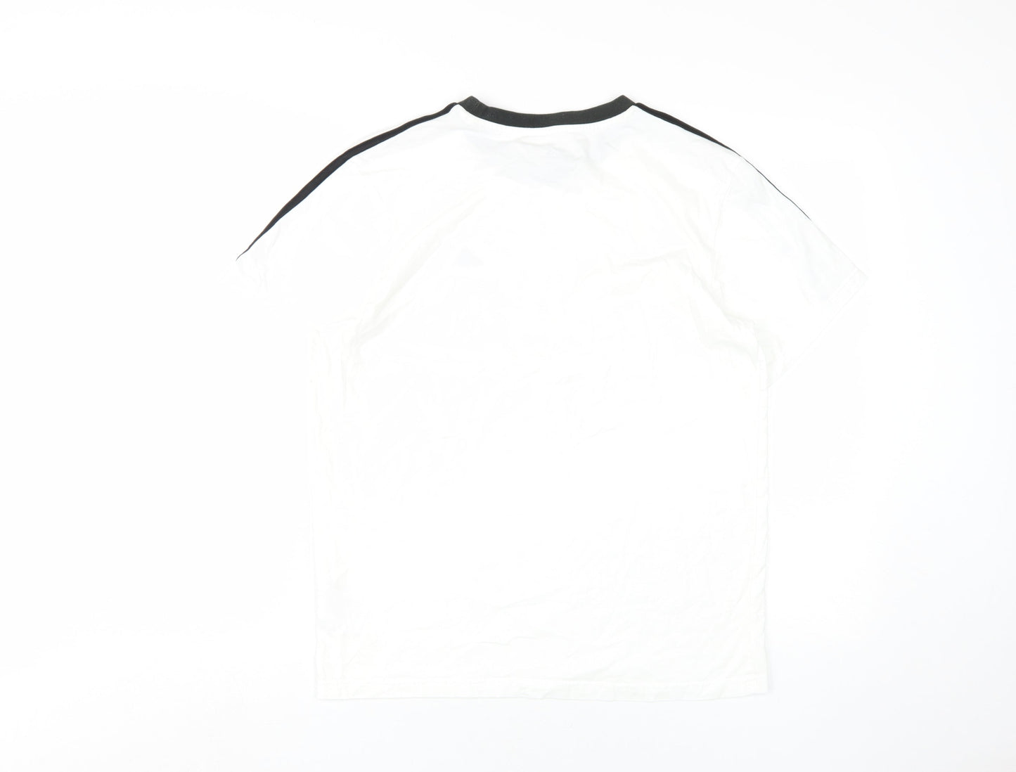 Mens UK Size S adidas White  T-Shirt