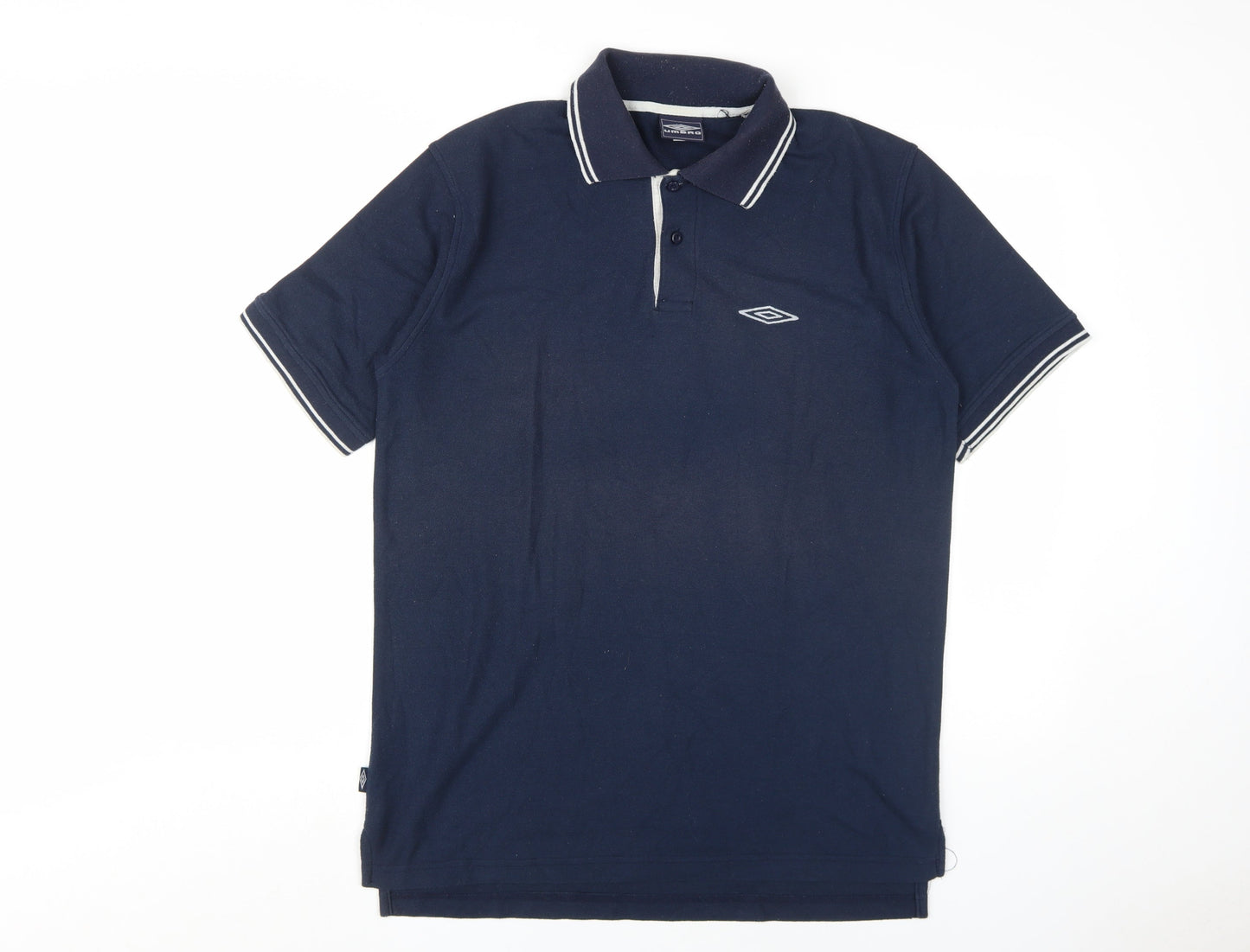 Umbro Men's Blue XL Collared Performance Polo