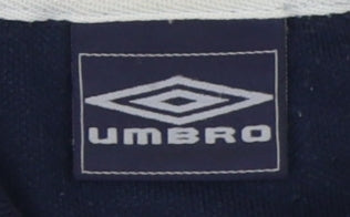 Umbro Men's Blue XL Collared Performance Polo