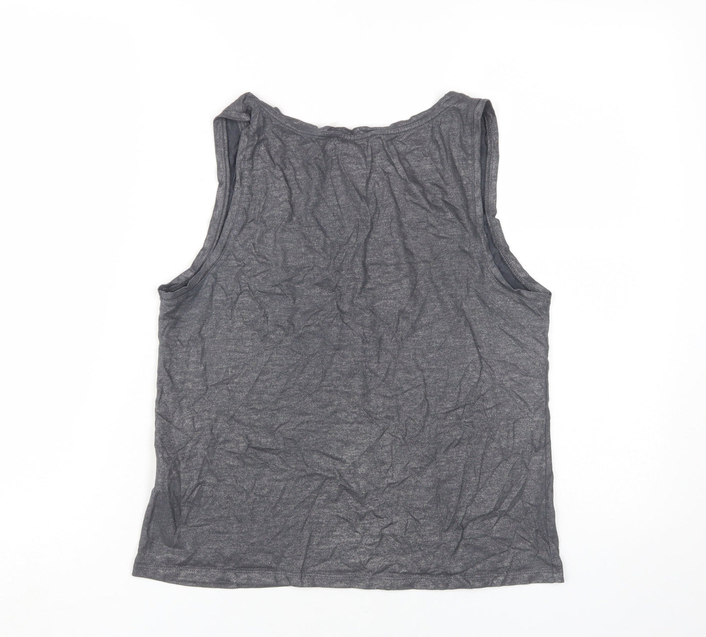 Womens UK Size 12 Mint Velvet Grey Basic Tank