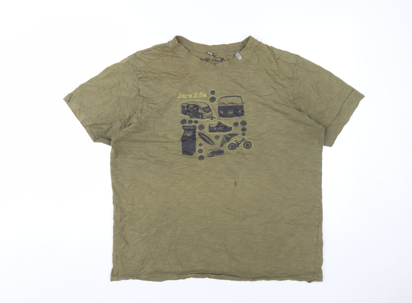 Mens UK Size XL Dare 2B Green  T-Shirt