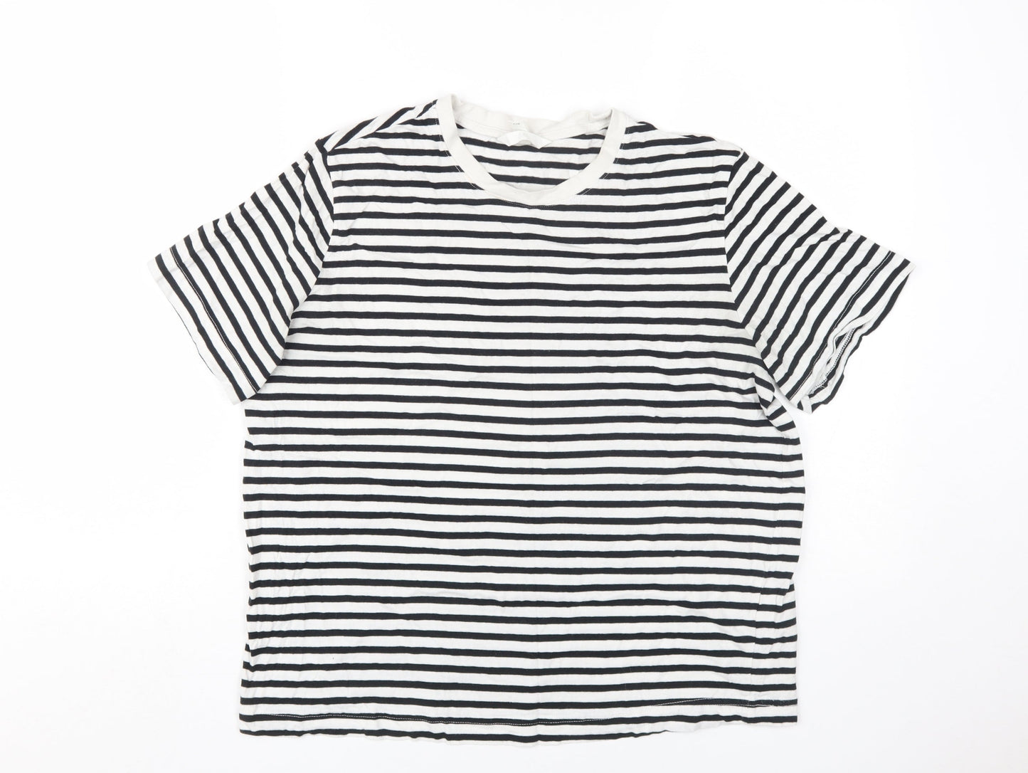 Unisex Adults UK Size M H&M Multicoloured Basic T-Shirt