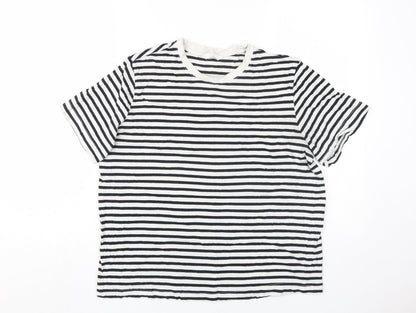 Unisex Adults UK Size M H&M Multicoloured Basic T-Shirt