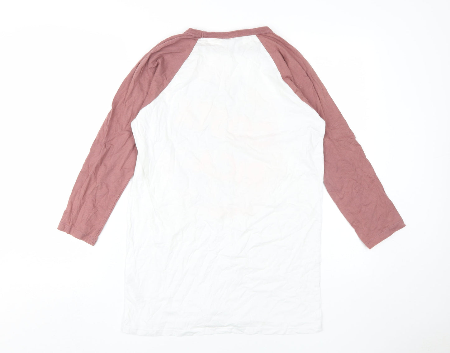 Womens UK Size 8 ASOS Multicoloured Ringer T-Shirt