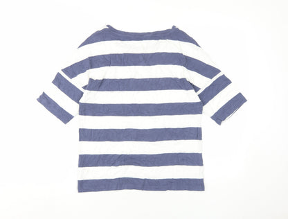 Marks & Spencer Women's Striped T-Shirt Size 10