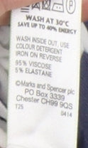 Marks & Spencer Women's Striped T-Shirt Size 10