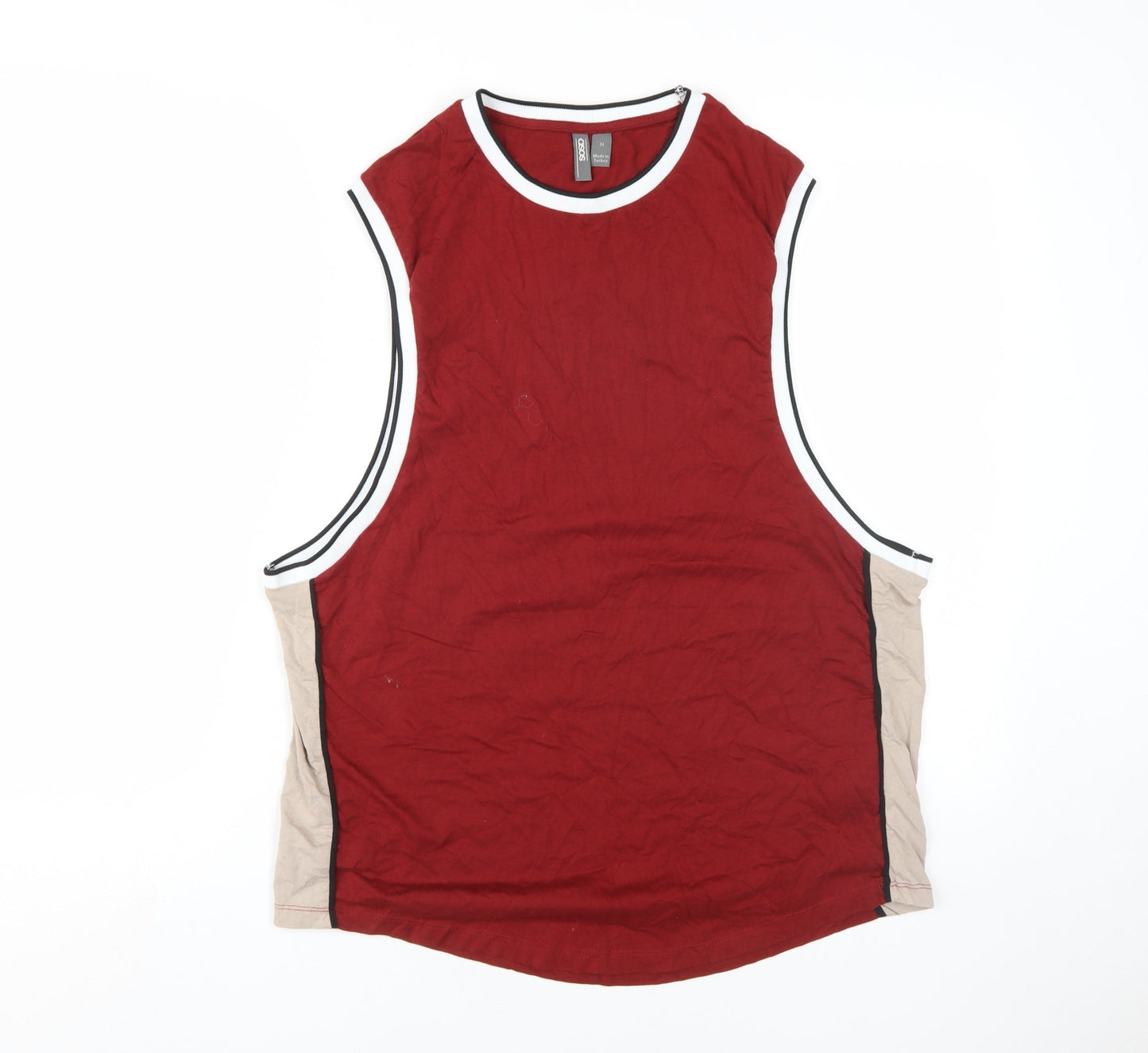 Mens UK Size M ASOS Red  T-Shirt