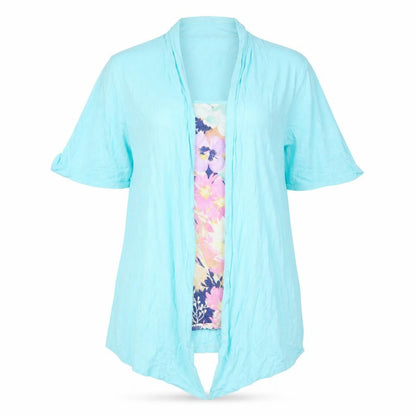 Womens UK Size 12 Marks and Spencer Blue  Blouse