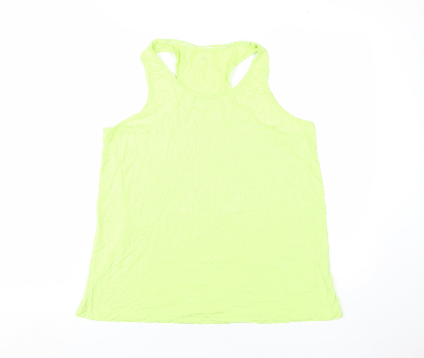 Marks and Spencer Women's Green Tank Top Medium
