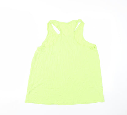 Marks and Spencer Women's Green Tank Top Medium