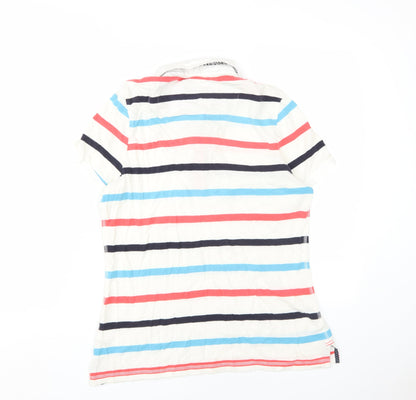 Womens UK Size 12 Marks and Spencer Multicoloured Basic Polo