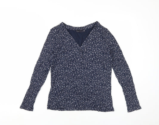 Womens UK Size 12 Marks and Spencer Blue  Blouse