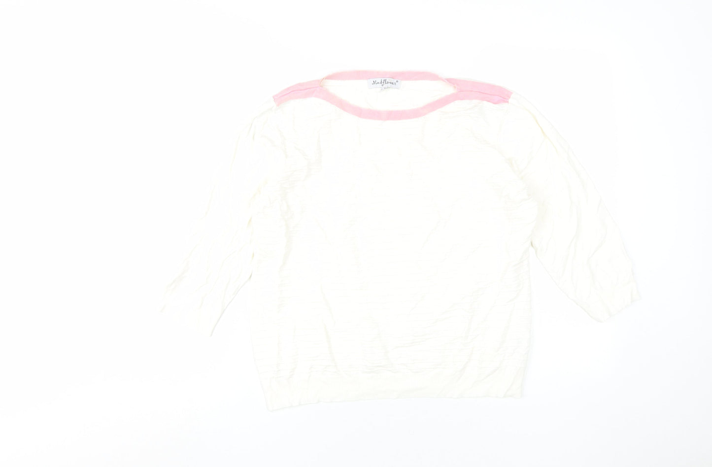 Womens UK Size L Mudflower Ivory  Jumper