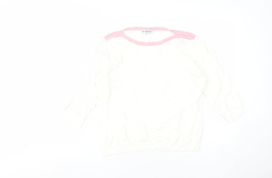 Womens UK Size L Mudflower Ivory  Jumper