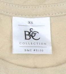 B&C Collection Beige XS T-Shirt Unisex Adults