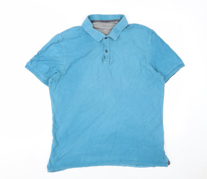 Marks and Spencer Men's Blue L Polo Shirt