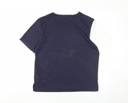 Womens UK Size M Poppy Multicoloured Basic T-Shirt
