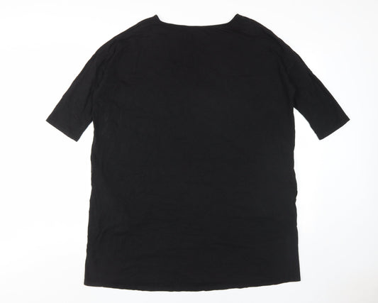 Hush Women's Black Shift Dress, Size S, Casual Autumn Style