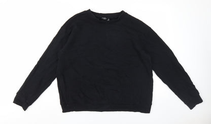 Womens UK Size 14 ASOS Black Pullover Sweatshirt