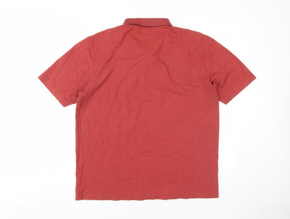 Concepts by Claiborne Men's Red Polo Shirt - L