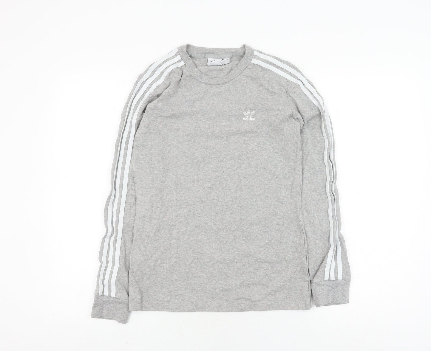 Adidas Grey Pullover Sweatshirt XS Unisex Adults