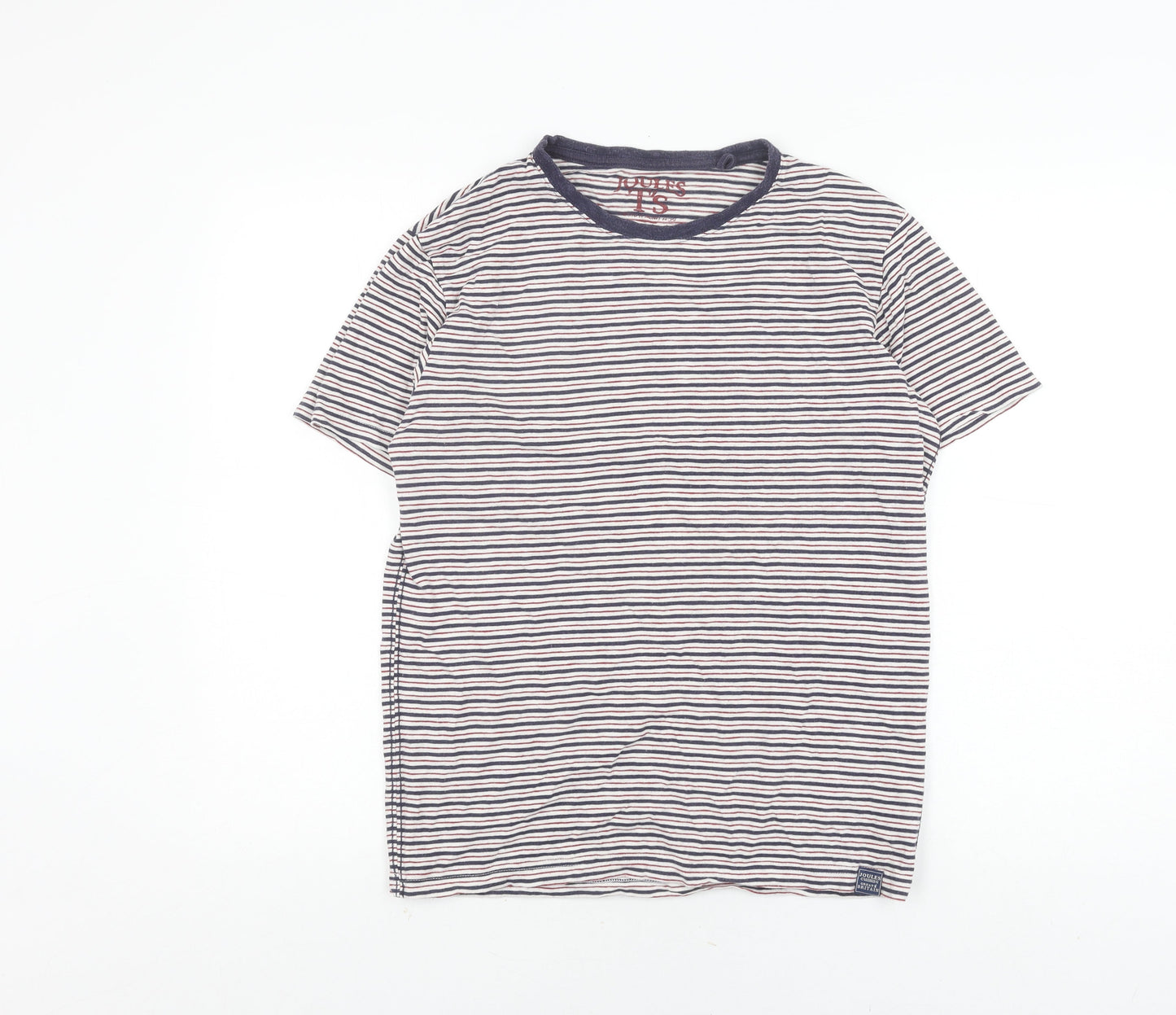 Womens UK Size S Joules Multicoloured Basic T-Shirt