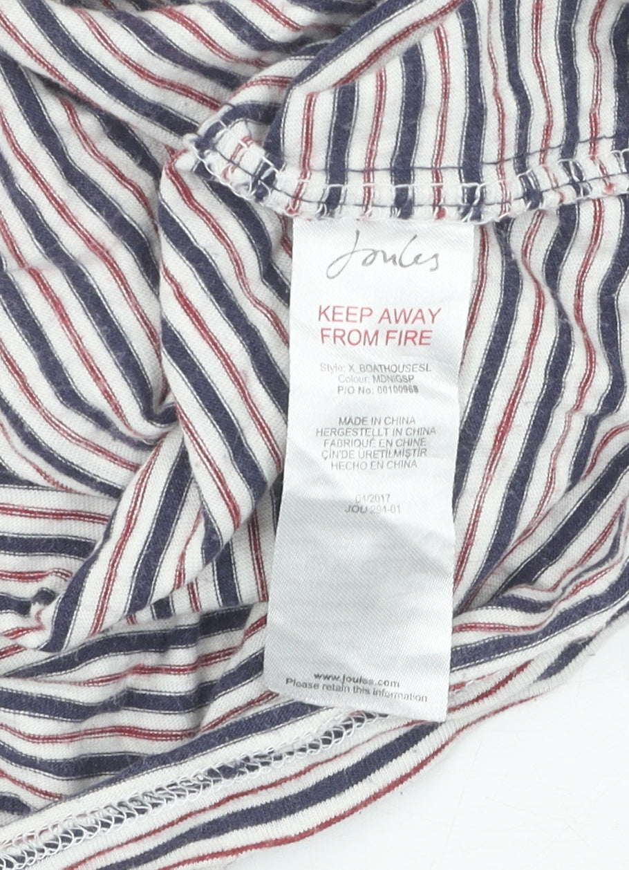 Womens UK Size S Joules Multicoloured Basic T-Shirt