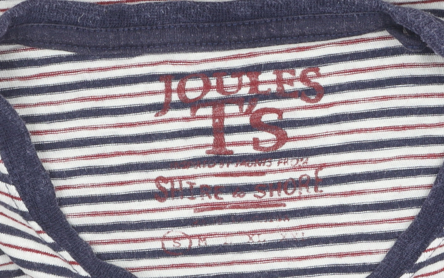 Womens UK Size S Joules Multicoloured Basic T-Shirt