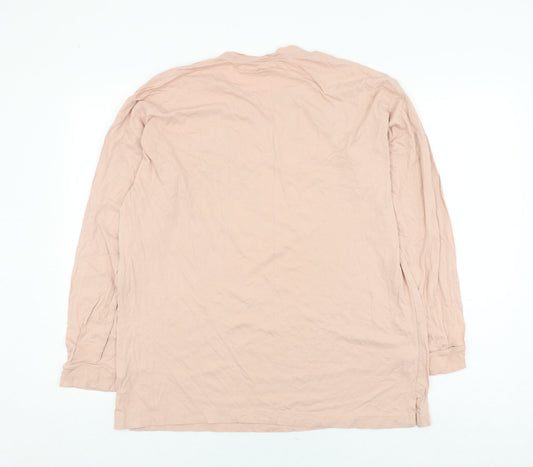 Womens UK Size L Victoria's Secret Pink Basic T-Shirt