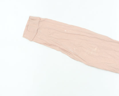 Womens UK Size L Victoria's Secret Pink Basic T-Shirt