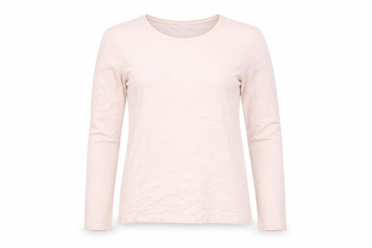 Womens UK Size S Viyella Pink Basic T-Shirt