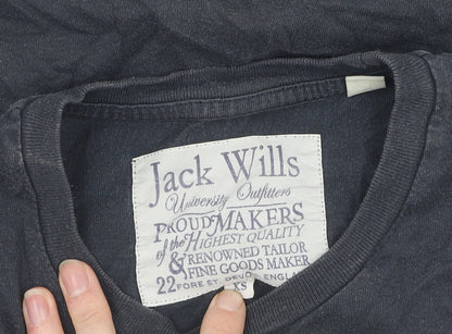 Jack Wills Black XS Men's Graphic T-Shirt