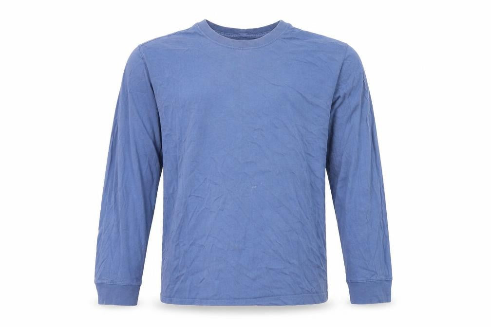 Mens UK Size L Lands' End Blue Pullover Sweatshirt