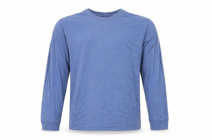 Mens UK Size L Lands' End Blue Pullover Sweatshirt