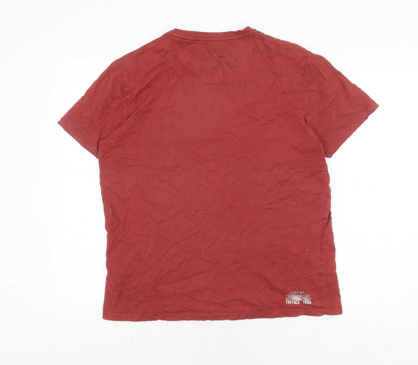 Mens UK Size M FatFace Red  T-Shirt