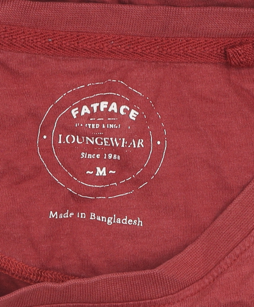 Mens UK Size M FatFace Red  T-Shirt