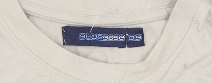 Bluebase Teens Beige Pullover Graphic Print Sweatshirt 10+