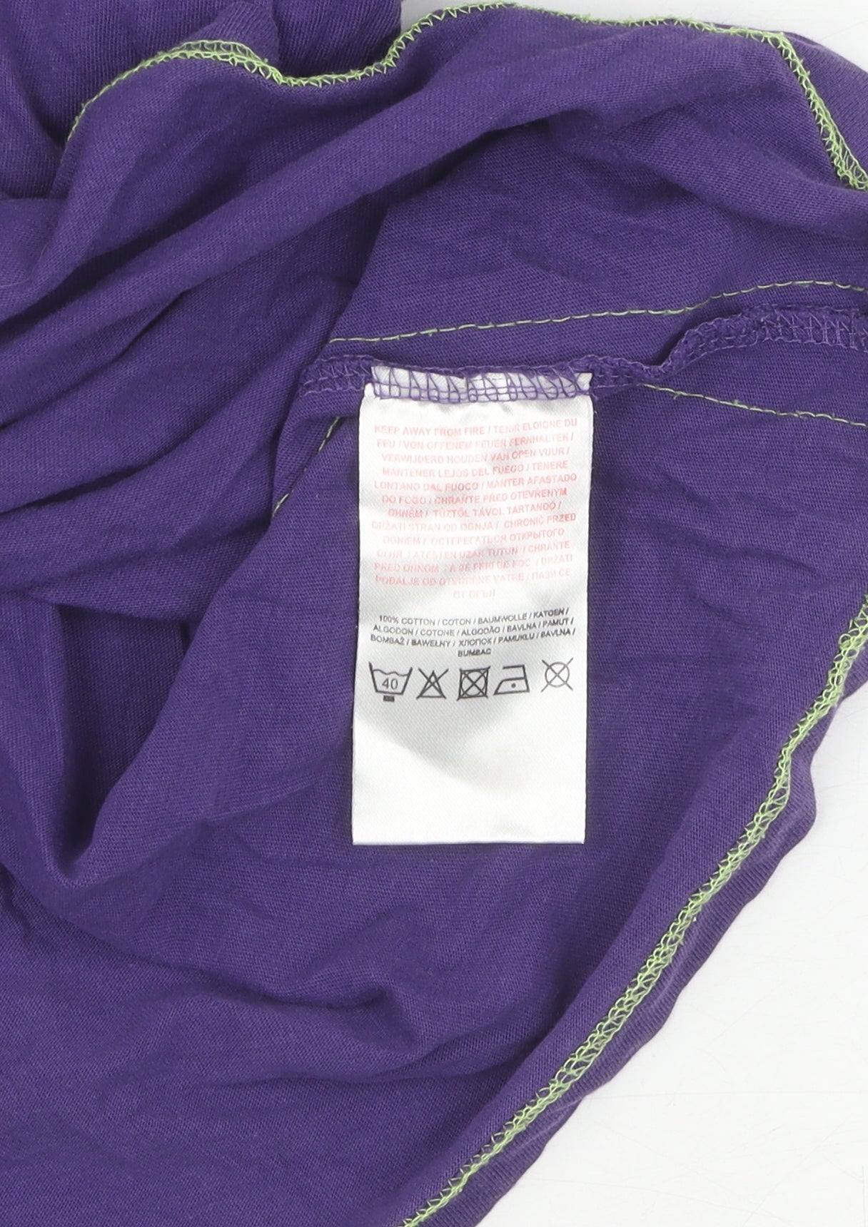 South Shore Men's Purple Graphic T-Shirt, Size S