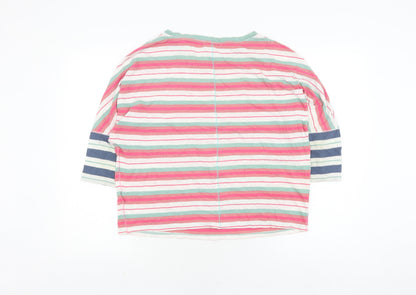 Womens UK Size 10 White Stuff Multicoloured Basic T-Shirt