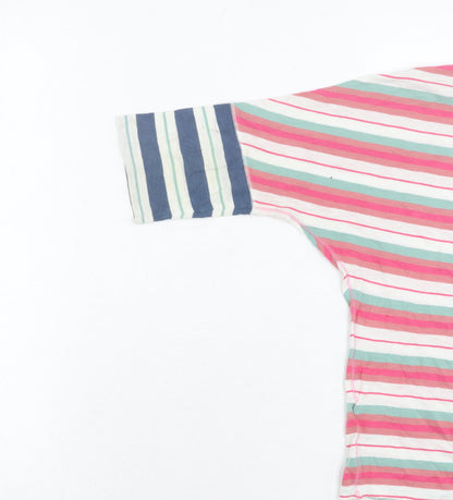 Womens UK Size 10 White Stuff Multicoloured Basic T-Shirt