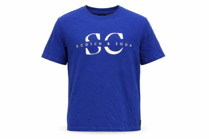 Mens UK Size 16 Scotch & Soda Blue  T-Shirt