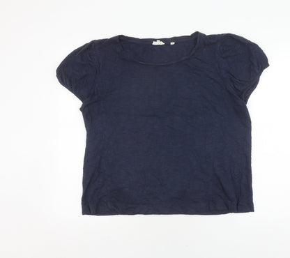 FatFace Women's Blue Basic T-Shirt Size 12