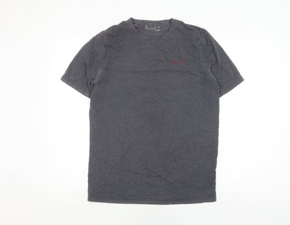 Under Armour Grey Loose Fit Men's T-Shirt Size S