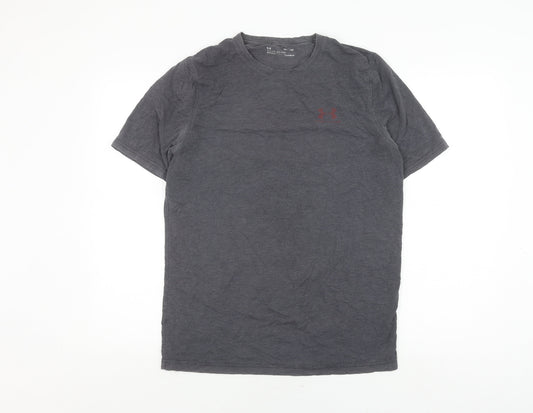 Under Armour Grey Loose Fit Men's T-Shirt Size S